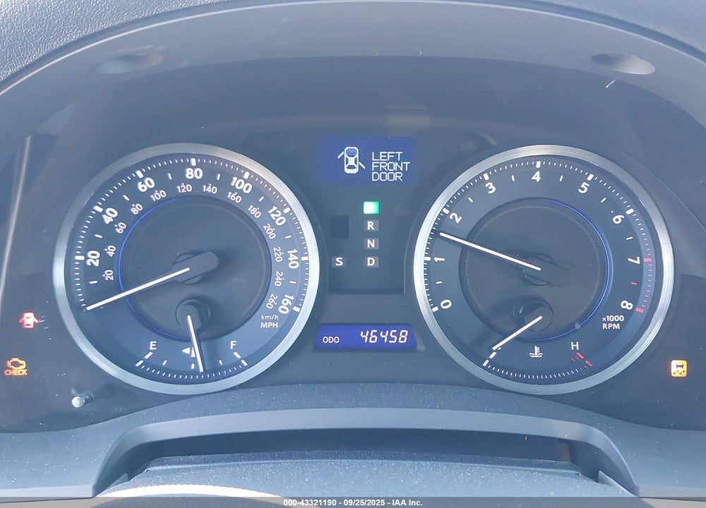 2011 LEXUS IS 250 VIN: JTHBF5C2XB5155824