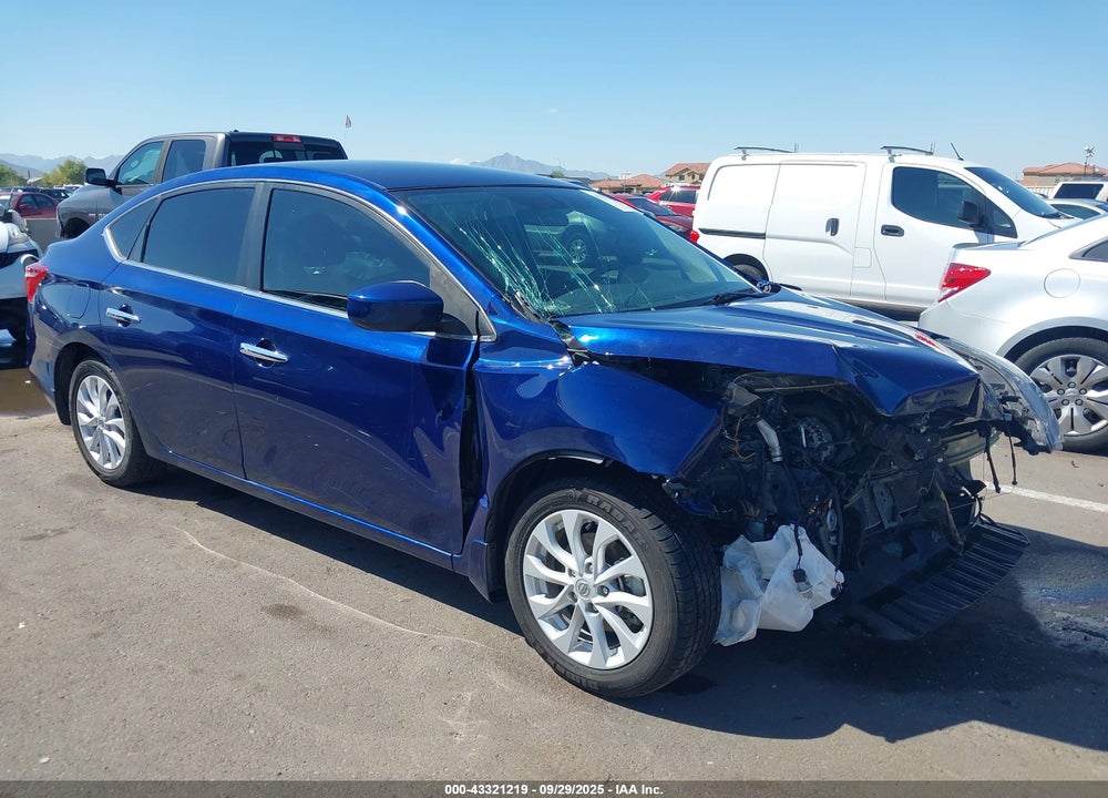 2019 NISSAN SENTRA SV VIN: 3N1AB7AP7KY364334