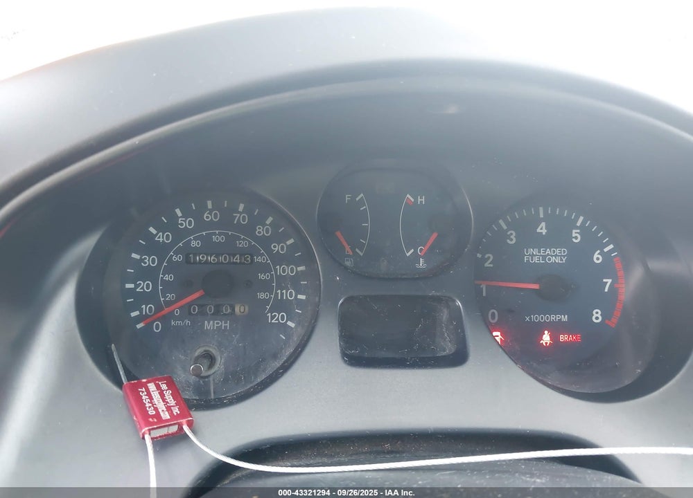 1996 TOYOTA RAV4 VIN: JT3HP10V9T0092797