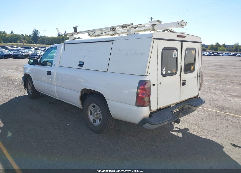 2004 CHEVROLET SILVERADO 1500 WORK TRUCK VIN: 1GCEC14X94Z293893
