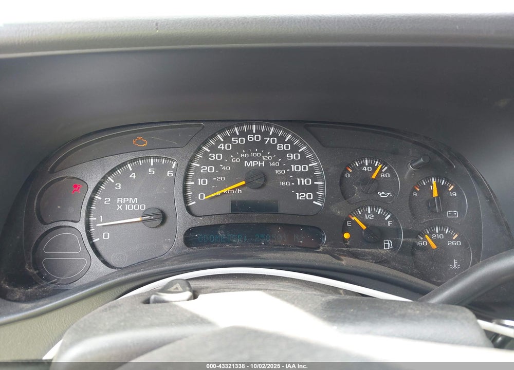 2005 CHEVROLET SILVERADO 1500 VIN: 2GCEK13TX51216249