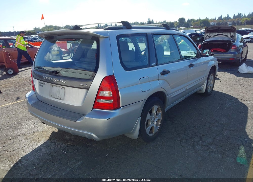 2004 SUBARU FORESTER 2.5XS VIN: JF1SG65684H758055