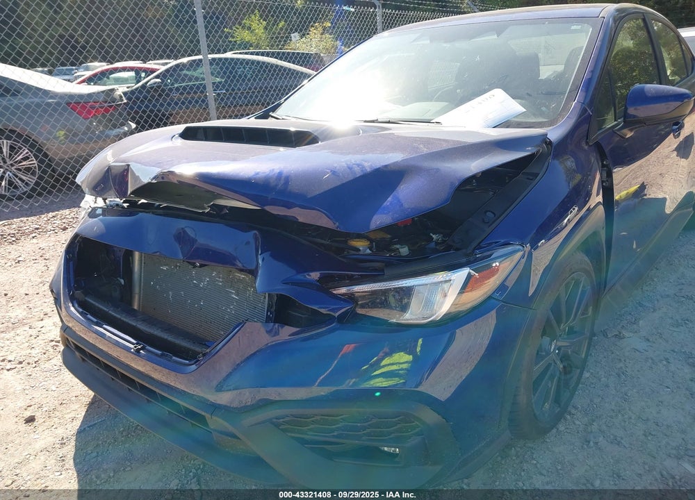 2025 SUBARU WRX PREMIUM VIN: JF1VBAH60S9803586