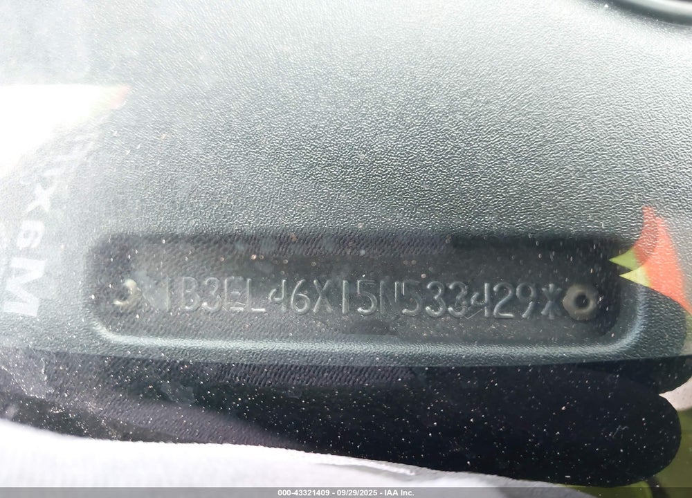 2005 DODGE STRATUS SXT VIN: 1B3EL46X15N533429