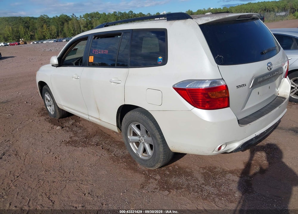 2009 TOYOTA HIGHLANDER VIN: JTEDS41A392078764