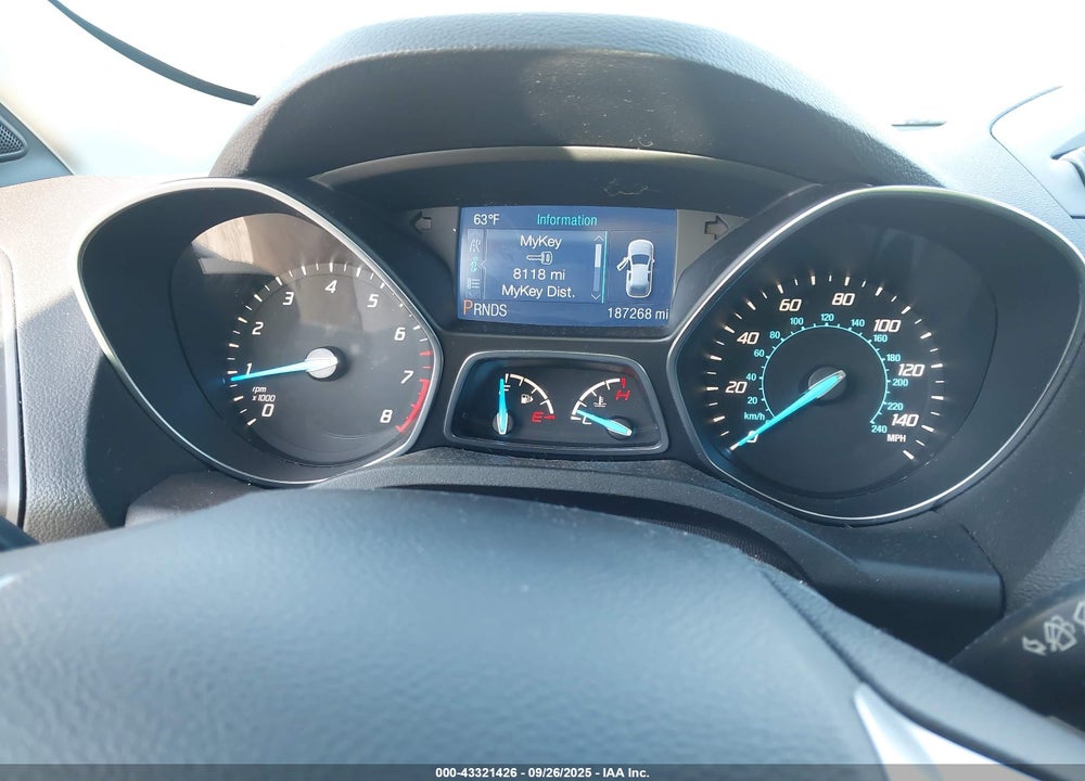 2013 FORD ESCAPE S VIN: 1FMCU0F79DUD77670