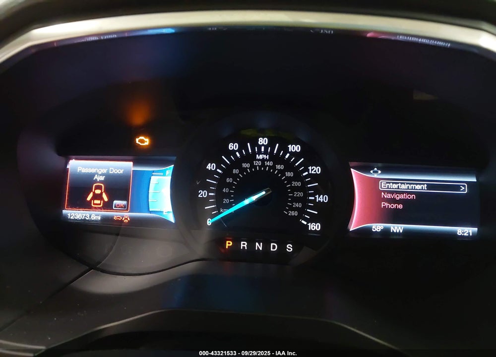 2017 FORD EDGE VIN: 2FMPK4K9XHBB46911