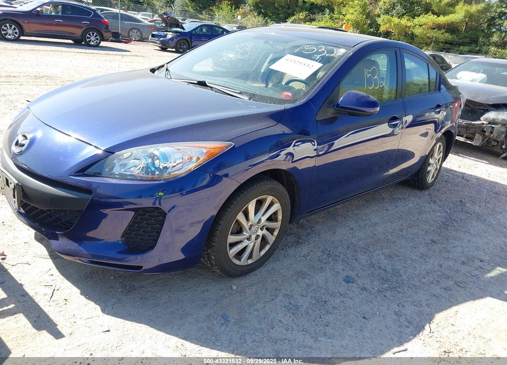 2012 MAZDA 3 VIN: JM1BL1V7XC1600387