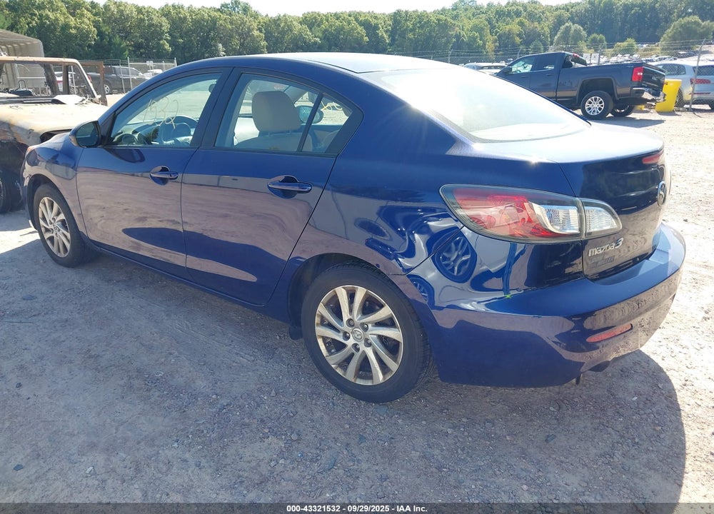 2012 MAZDA 3 VIN: JM1BL1V7XC1600387