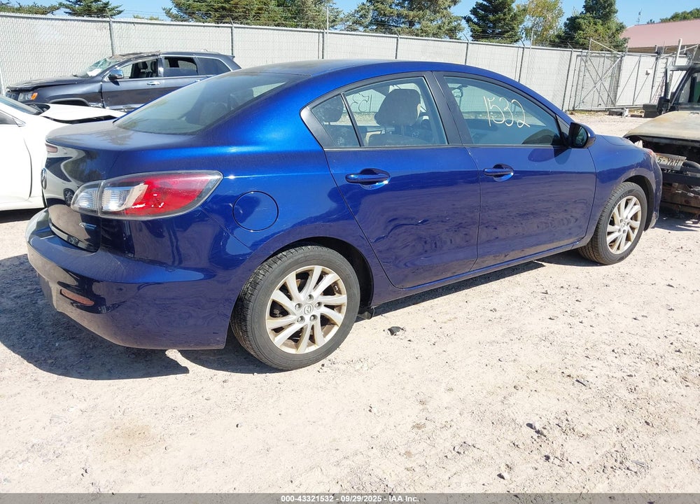 2012 MAZDA 3 VIN: JM1BL1V7XC1600387
