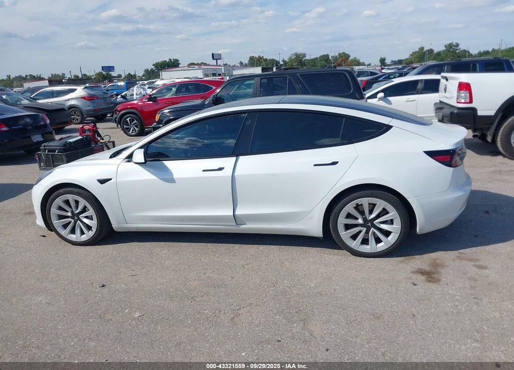 2022 TESLA MODEL 3 LONG RANGE DUAL MOTOR ALL-WHEEL DRIVE VIN: 5YJ3E1EB6NF364978