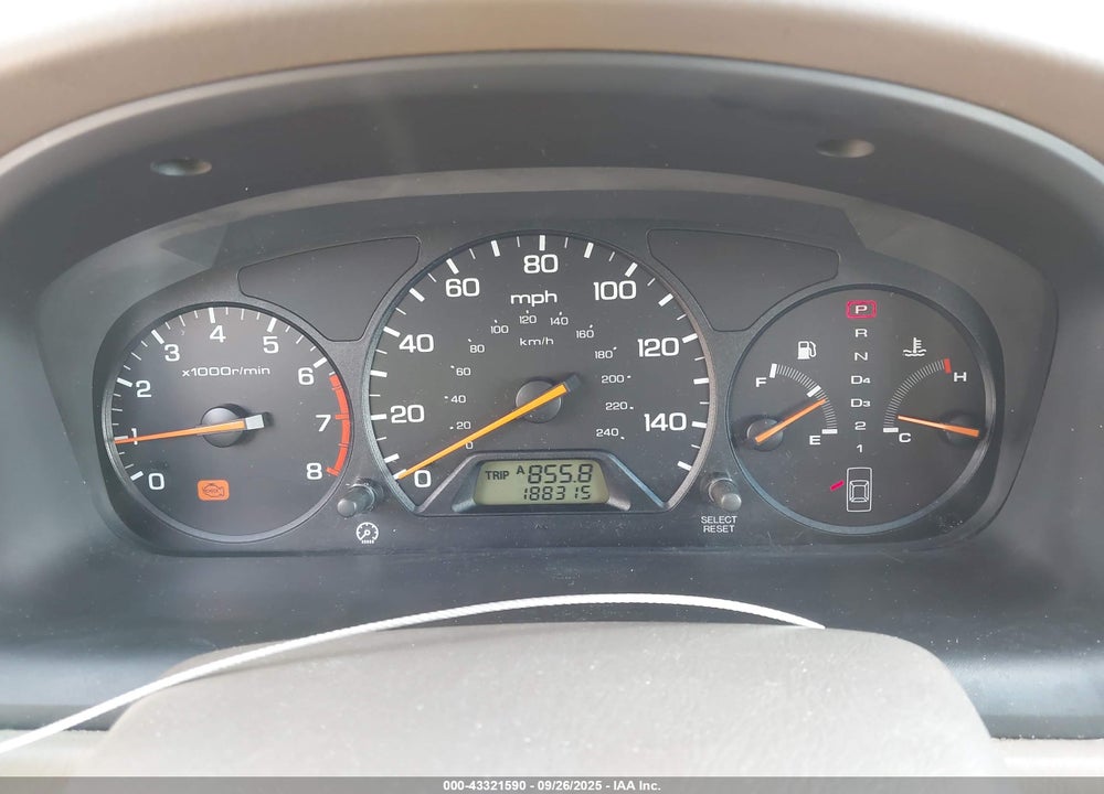 1998 HONDA ACCORD EX VIN: 1HGCG5656WA233507