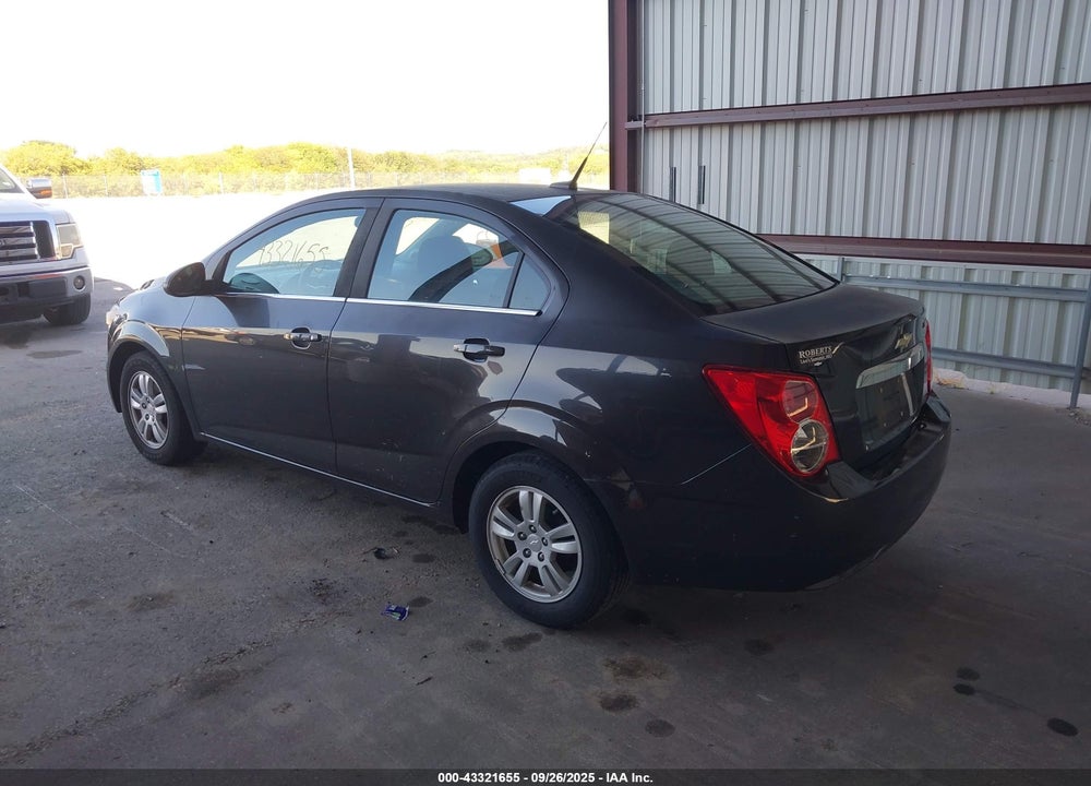 2013 CHEVROLET SONIC VIN: 1G1JC5SH5D4208815