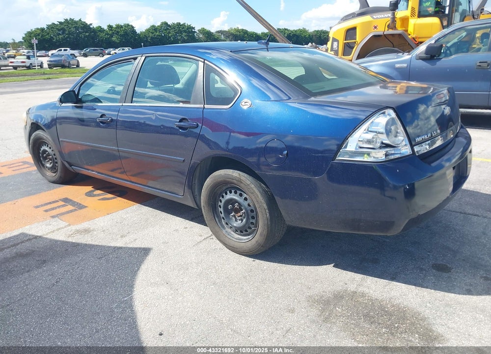 2008 CHEVROLET IMPALA LS VIN: 2G1WB58K489218105