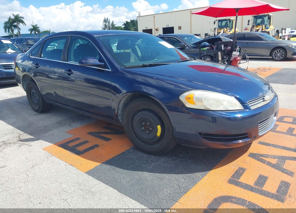 2008 CHEVROLET IMPALA LS VIN: 2G1WB58K489218105
