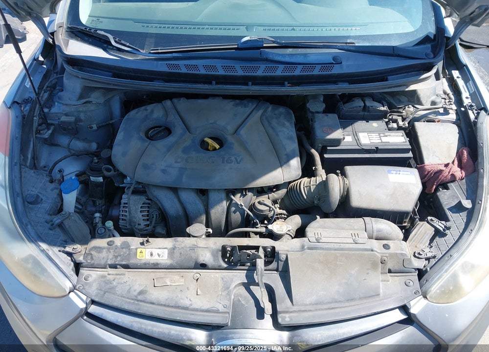 2013 HYUNDAI ELANTRA GS VIN: KMHDH6AE7DU018769