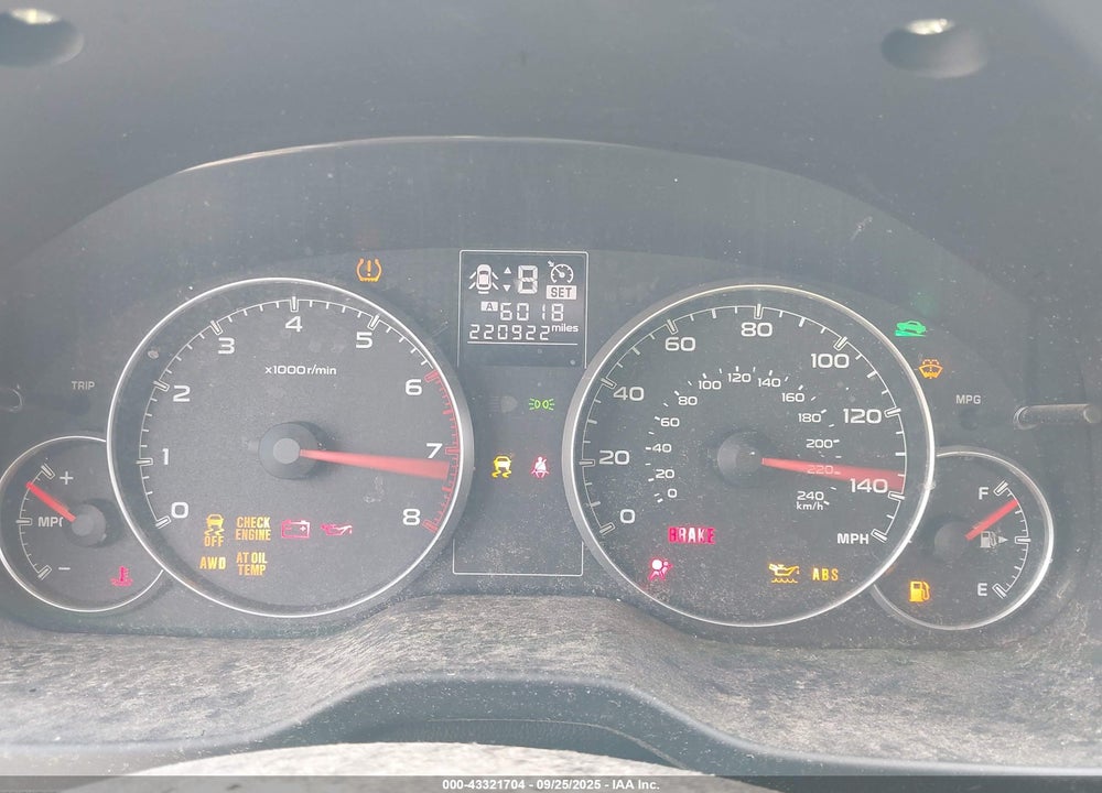2013 SUBARU LEGACY VIN: 4S3BMCB68D3004883