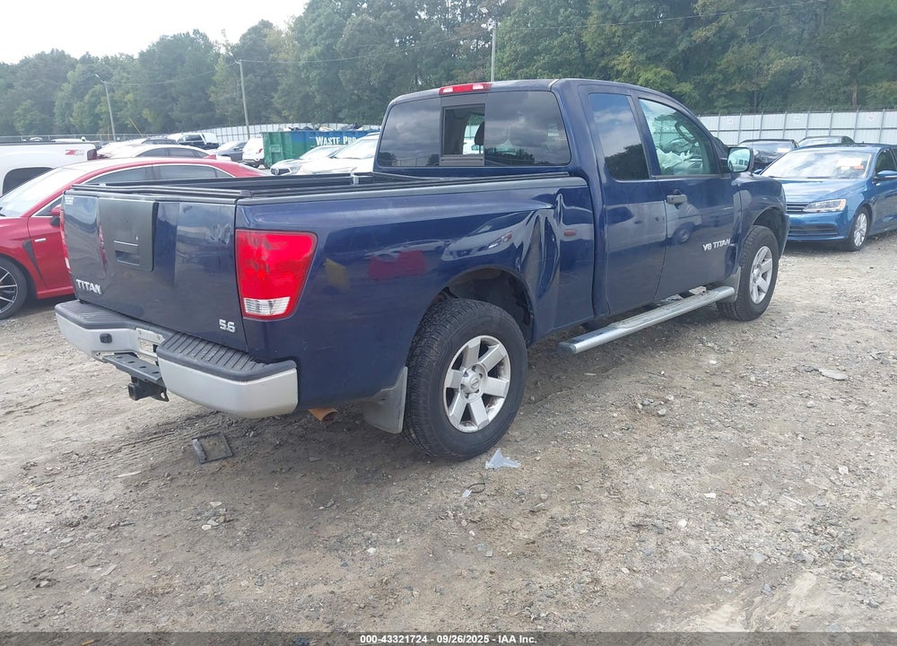 2009 NISSAN TITAN XE VIN: 1N6AA06A09N309093