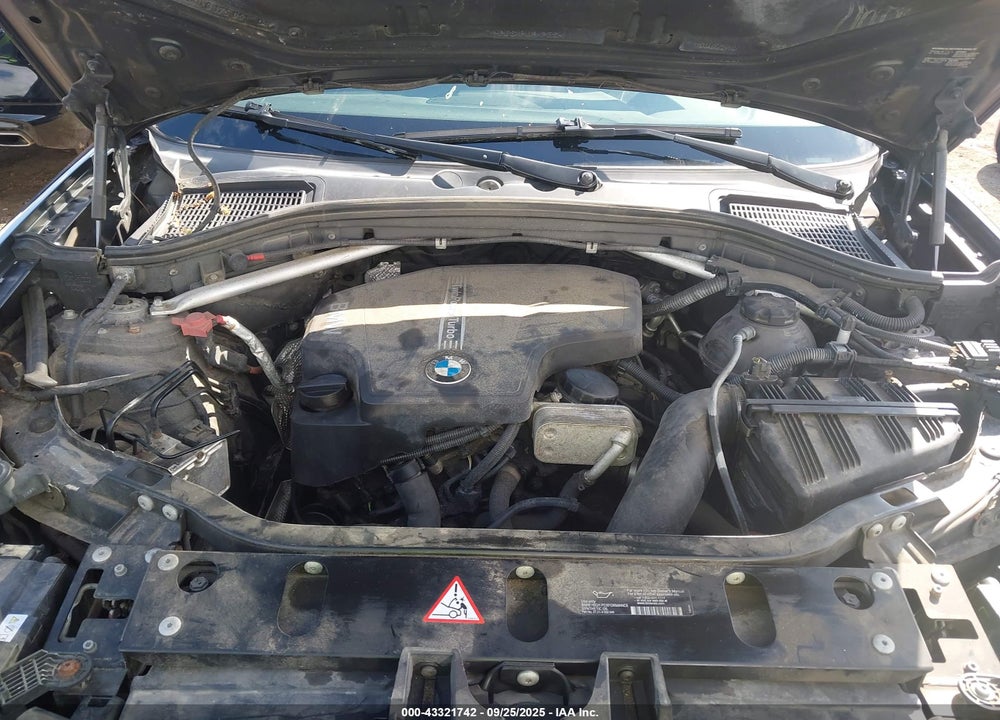 2013 BMW X3 XDRIVE28I VIN: 5UXWX9C51D0A10836