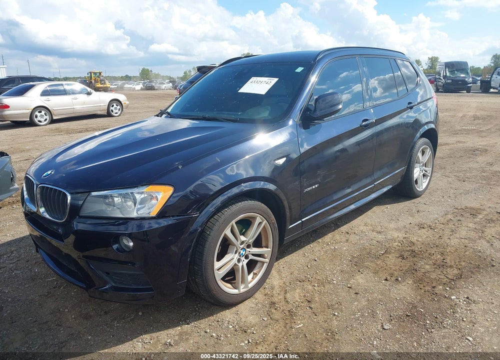 2013 BMW X3 XDRIVE28I VIN: 5UXWX9C51D0A10836