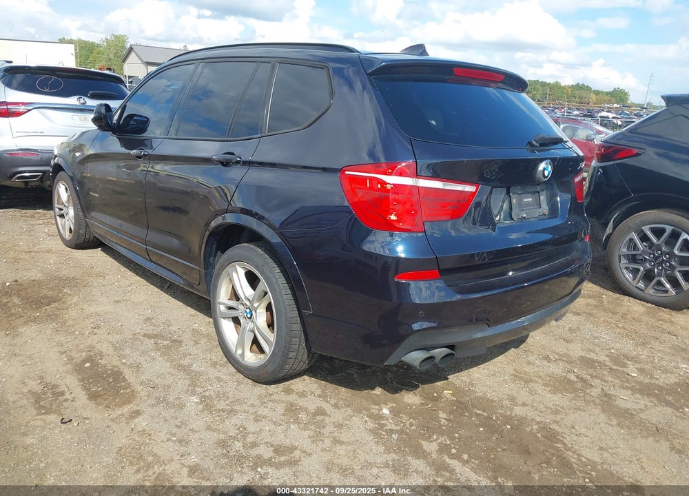 2013 BMW X3 XDRIVE28I VIN: 5UXWX9C51D0A10836