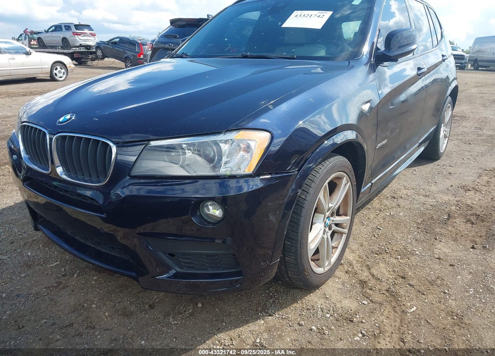 2013 BMW X3 XDRIVE28I VIN: 5UXWX9C51D0A10836