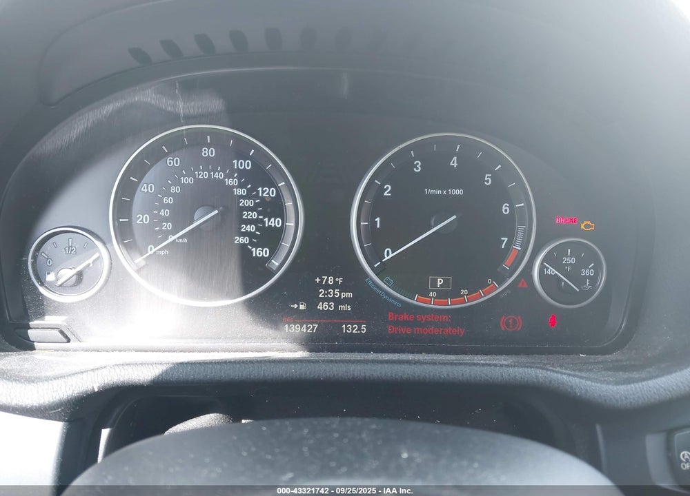2013 BMW X3 XDRIVE28I VIN: 5UXWX9C51D0A10836