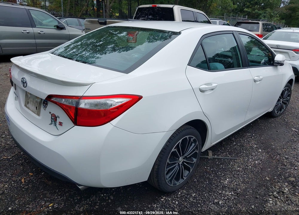 2016 TOYOTA COROLLA S PLUS VIN: 2T1BURHE5GC630985