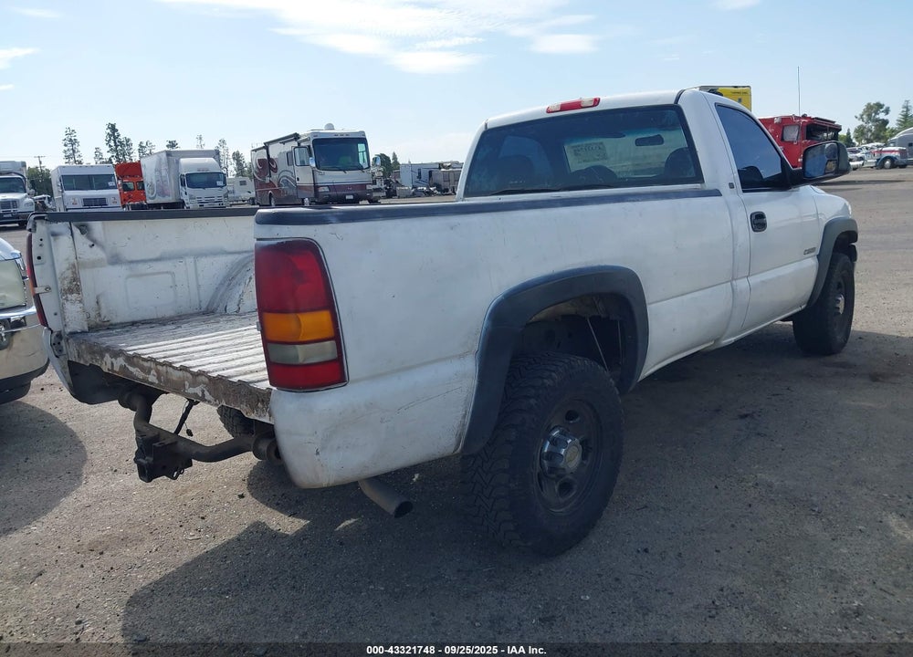 2002 CHEVROLET SILVERADO 2500 VIN: 1GCGC24U22Z224741