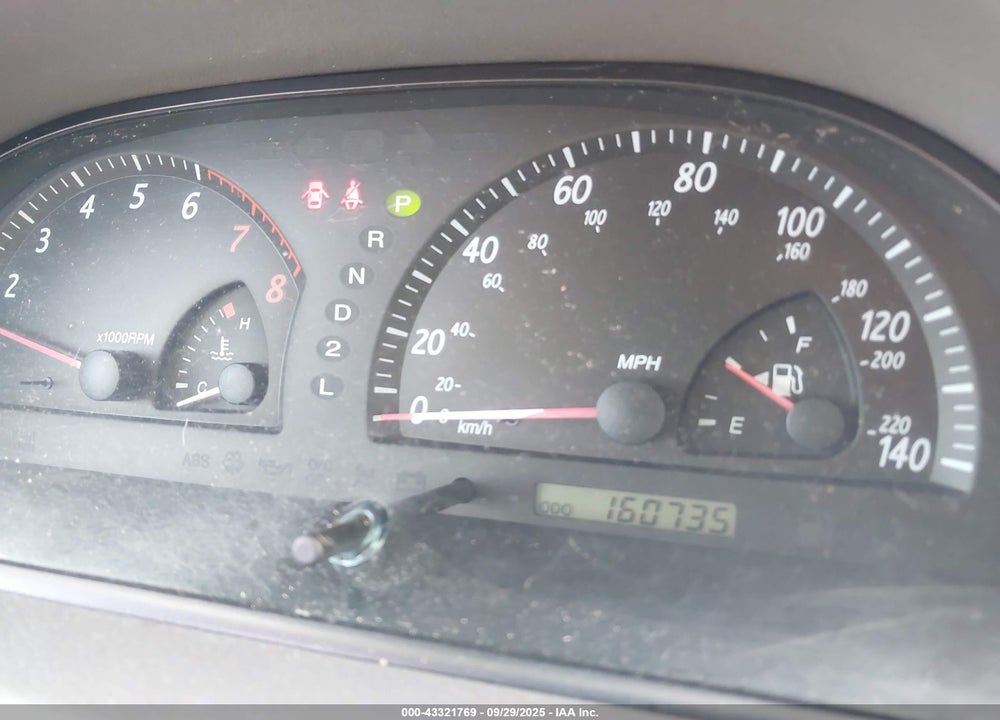 2004 TOYOTA CAMRY LE VIN: 4T1BE32K54U914300