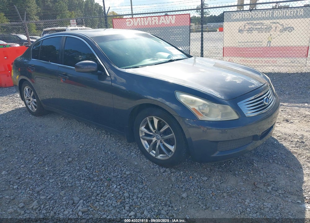 2007 INFINITI G35 VIN: JNKBV61E07M727633