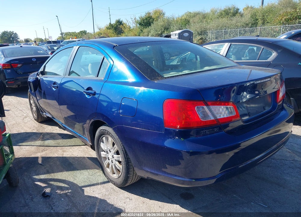 2009 MITSUBISHI GALANT VIN: 4A3AB36FX9E035850