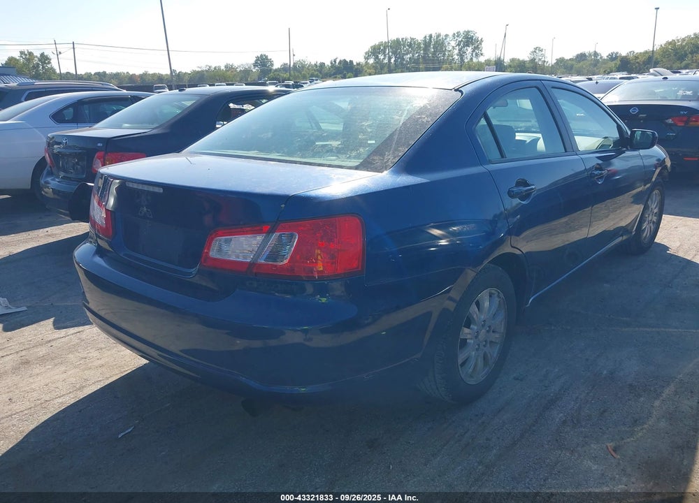 2009 MITSUBISHI GALANT VIN: 4A3AB36FX9E035850