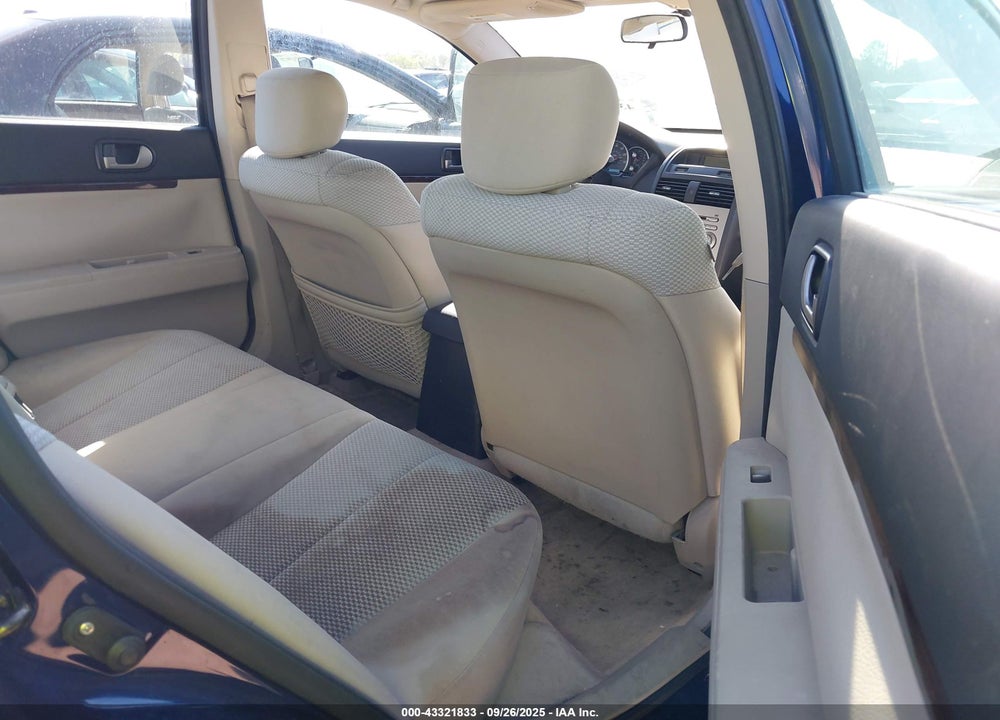 2009 MITSUBISHI GALANT VIN: 4A3AB36FX9E035850