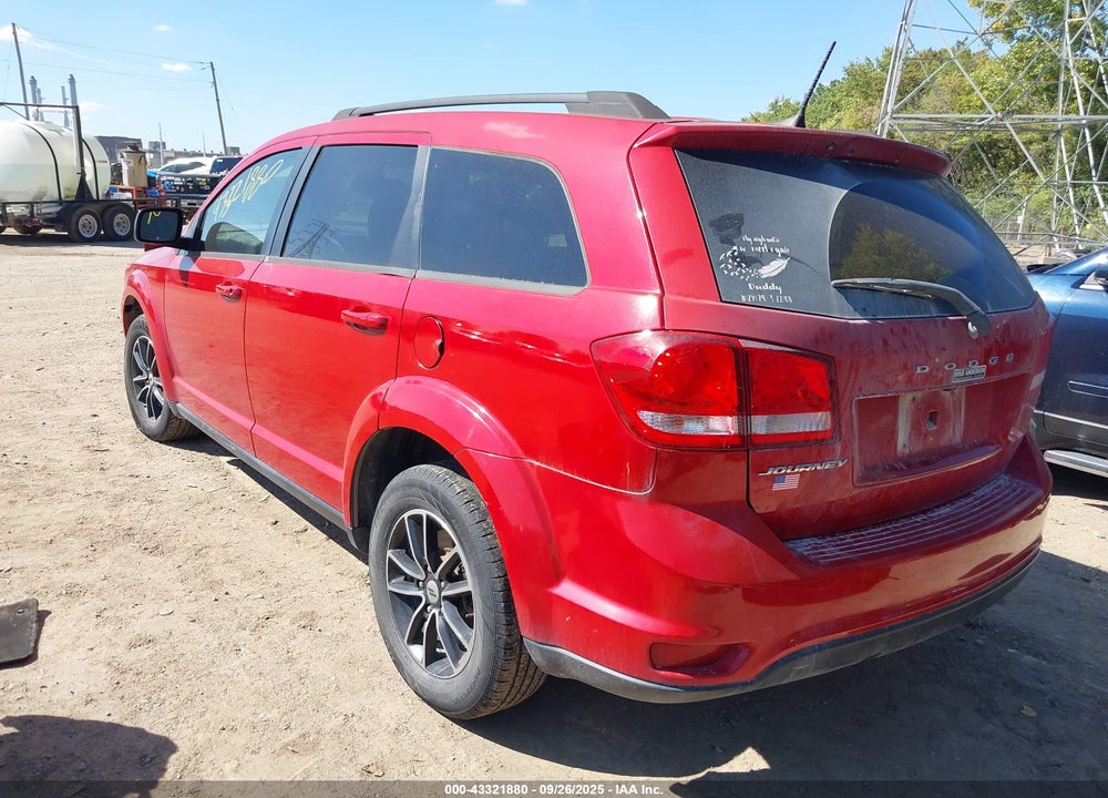 2019 DODGE JOURNEY VIN: 3C4PDCBB1KT737717