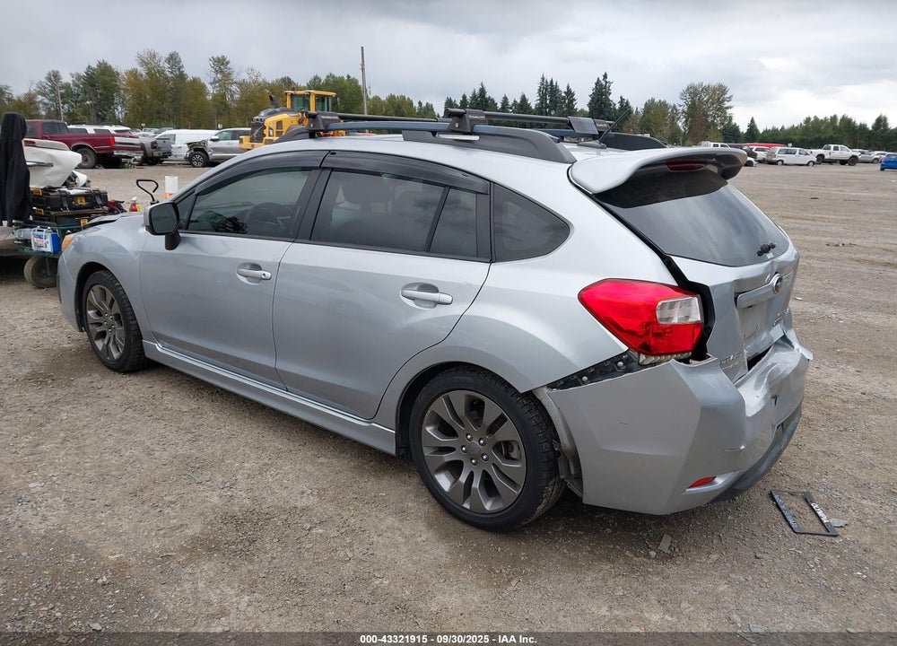 2013 SUBARU IMPREZA 2.0I SPORT LIMITED VIN: JF1GPAU63D2892808