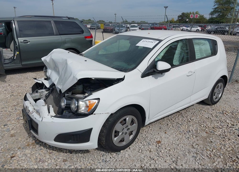 2016 CHEVROLET SONIC VIN: 1G1JA6SH7G4174537