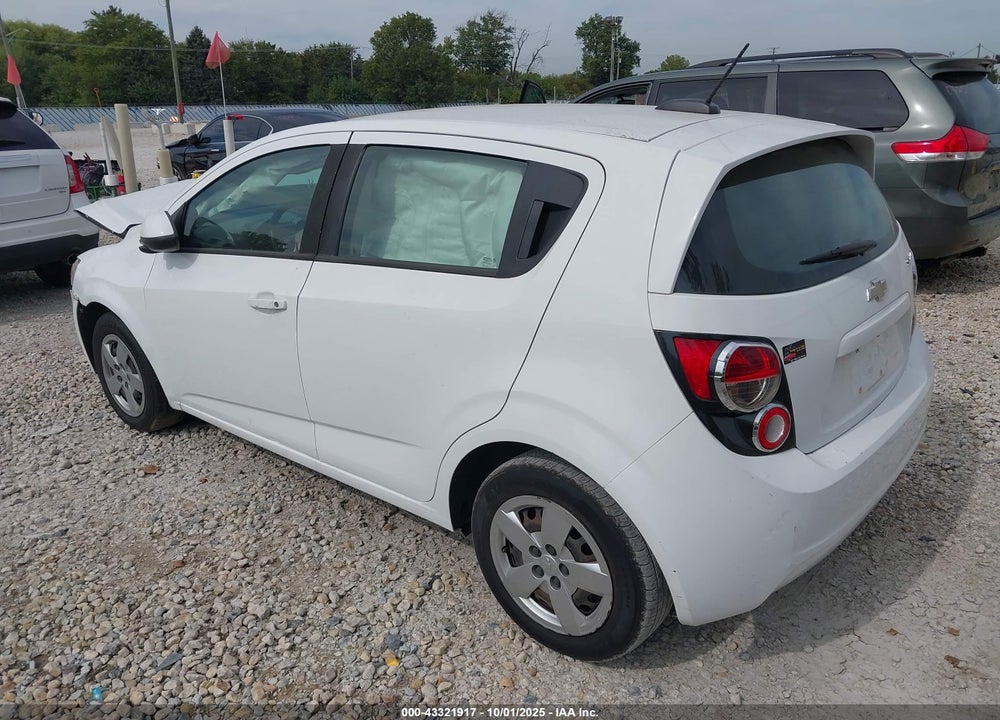 2016 CHEVROLET SONIC VIN: 1G1JA6SH7G4174537