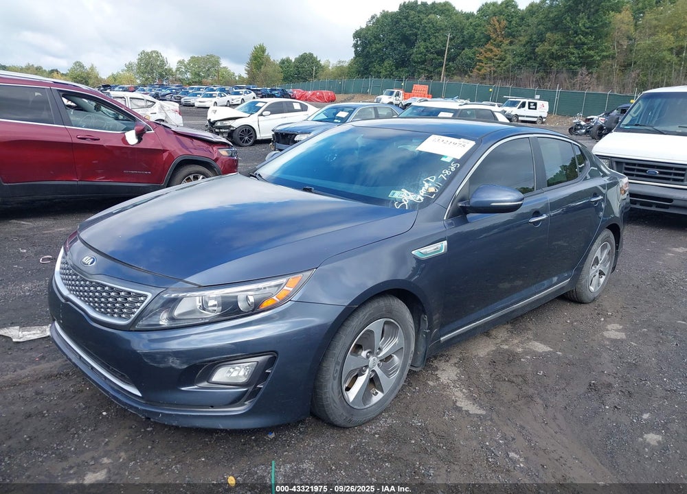 2015 KIA OPTIMA HYBRID VIN: KNAGM4AD4F5082450