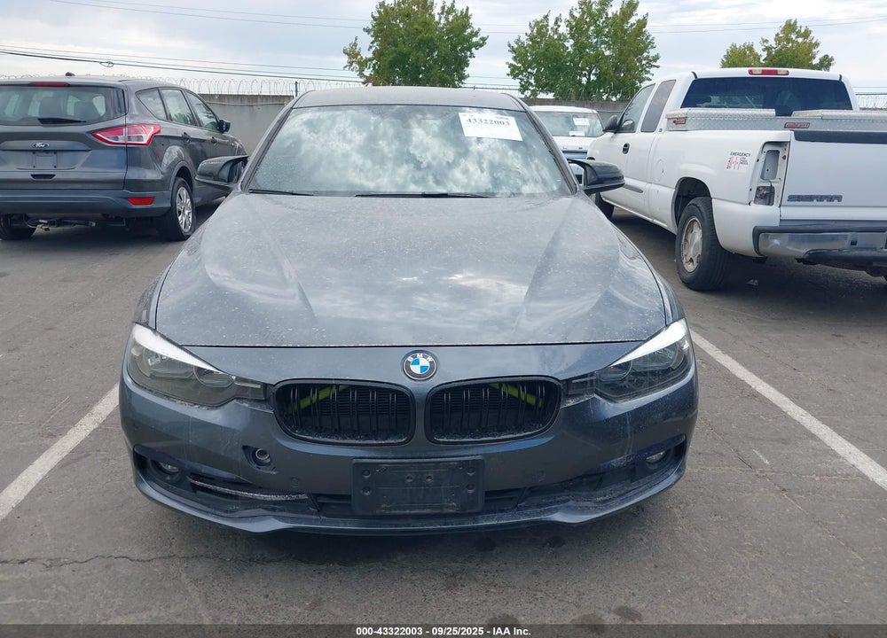 2016 BMW 3 SERIES VIN: WBA8E9G51GNU27658