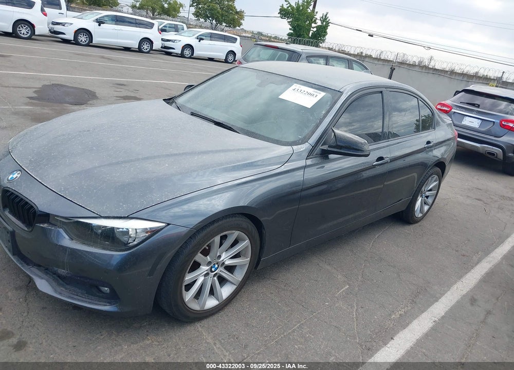 2016 BMW 3 SERIES VIN: WBA8E9G51GNU27658