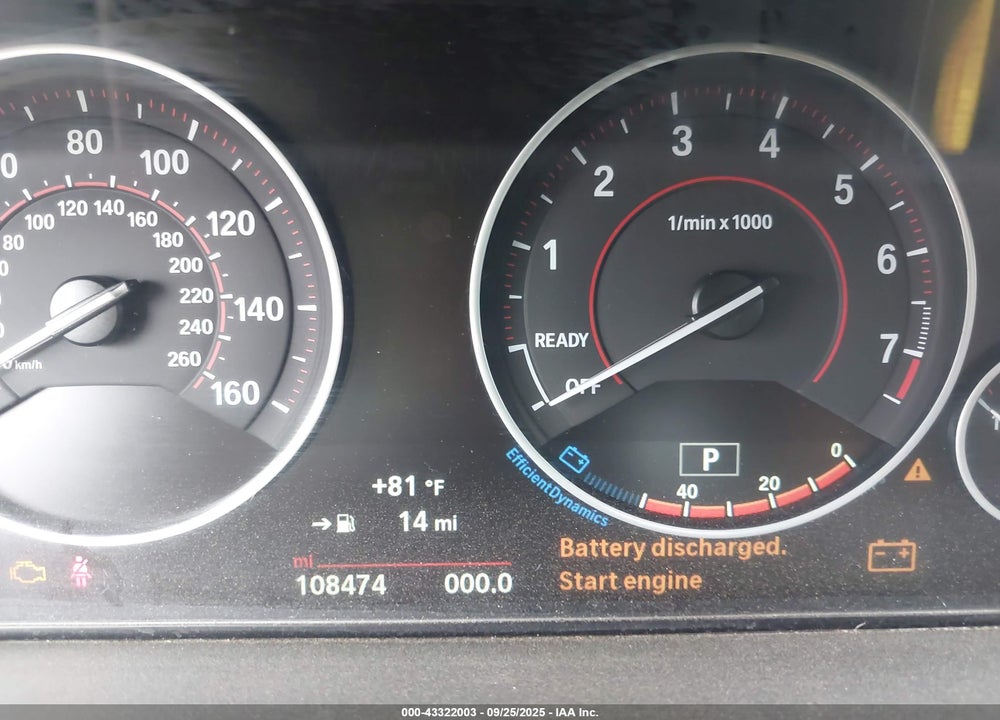 2016 BMW 3 SERIES VIN: WBA8E9G51GNU27658