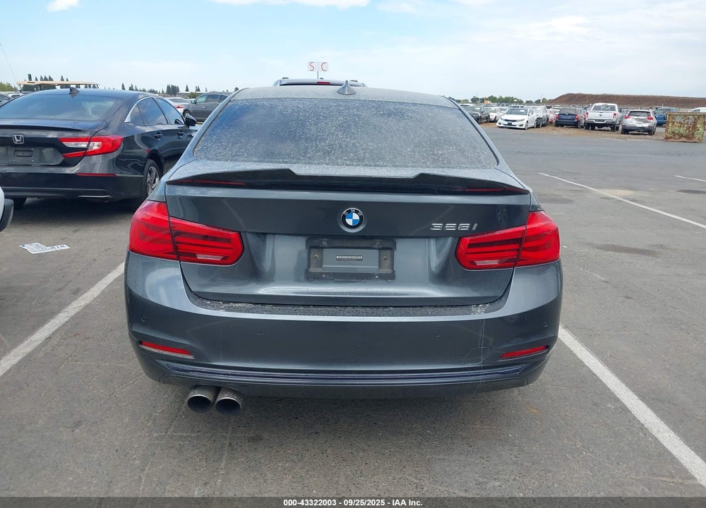 2016 BMW 3 SERIES VIN: WBA8E9G51GNU27658