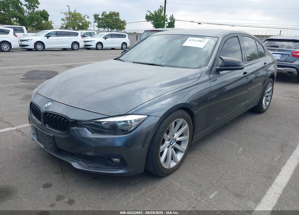 2016 BMW 3 SERIES VIN: WBA8E9G51GNU27658