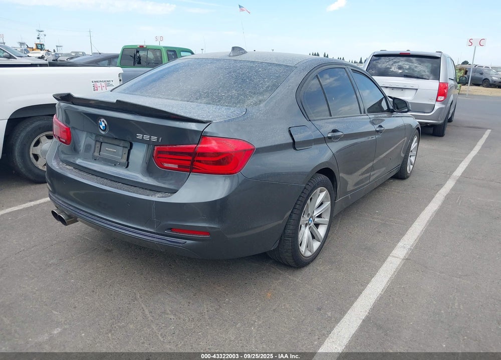 2016 BMW 3 SERIES VIN: WBA8E9G51GNU27658