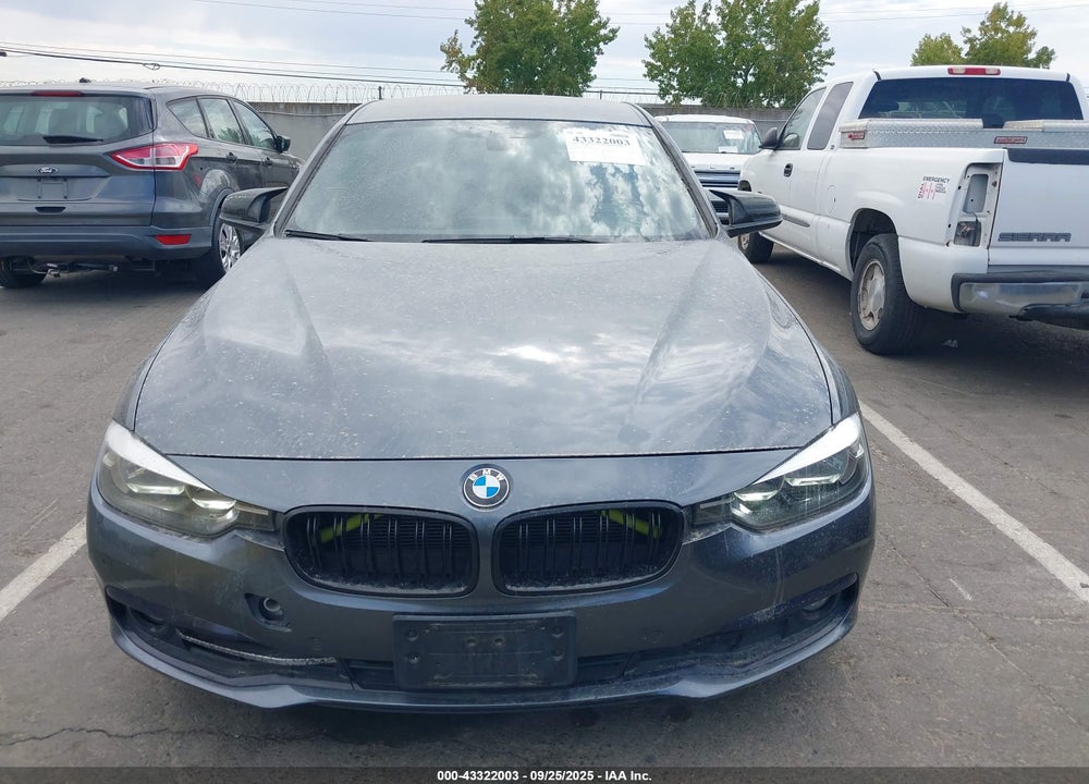2016 BMW 3 SERIES VIN: WBA8E9G51GNU27658
