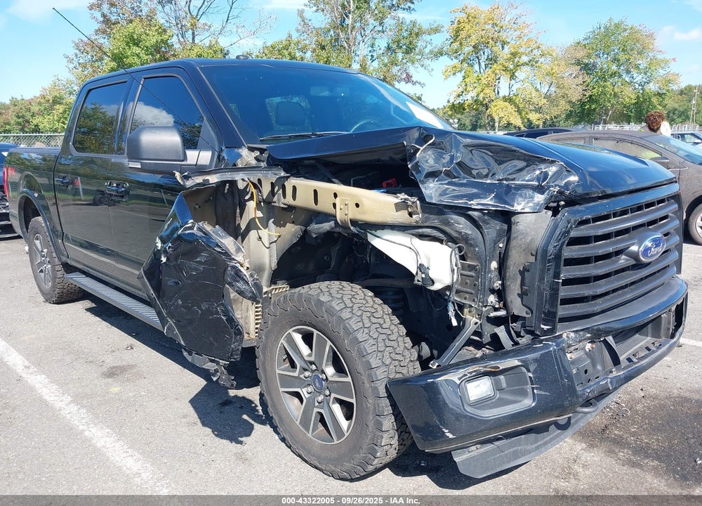 2016 FORD F-150 XLT VIN: 1FTEW1EPXGKF38221
