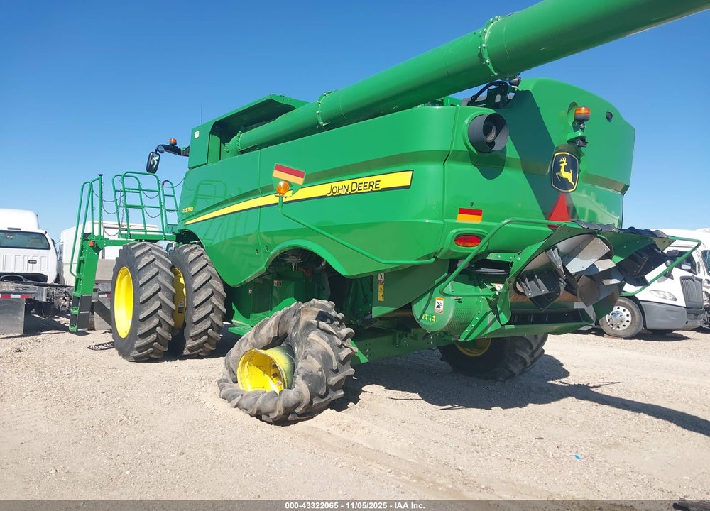 2019 JOHN DEERE S780 VIN: 1H0S780SLKT805653
