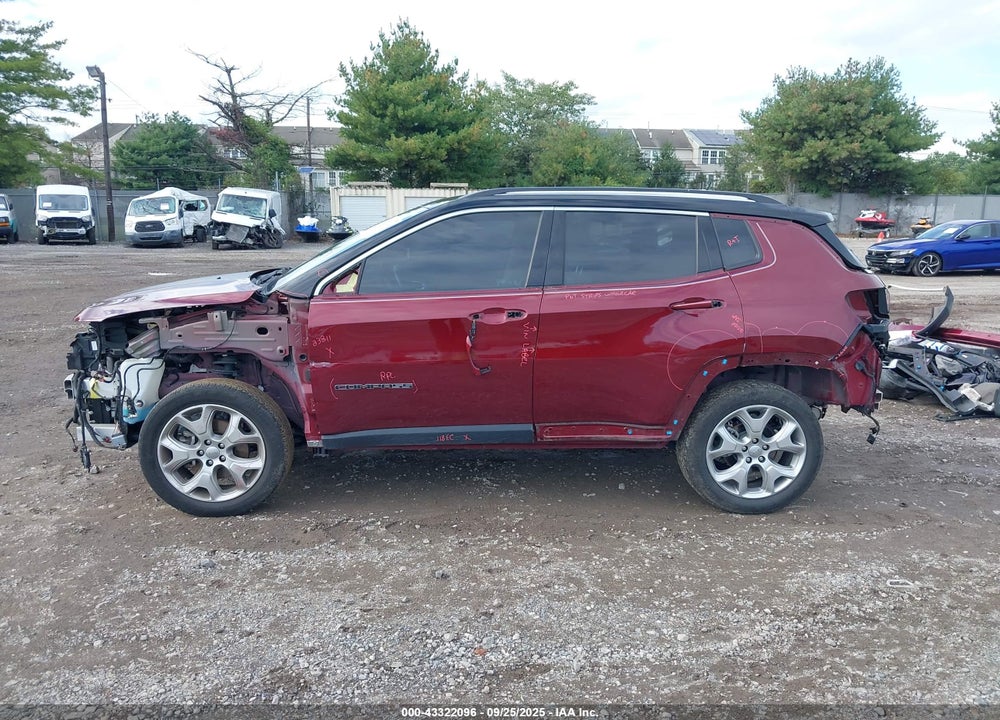 2022 JEEP COMPASS VIN: 3C4NJDCB6NT109712