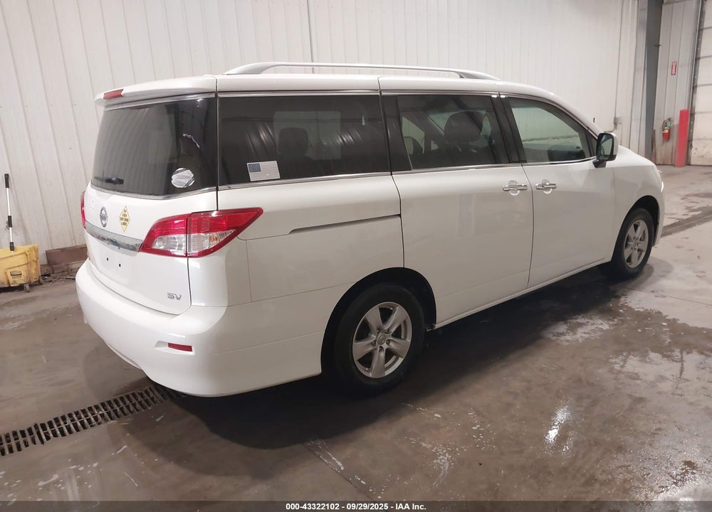 2017 NISSAN QUEST SV VIN: JN8AE2KP0H9168597